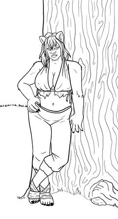 Line Art - Dorrin Wildfang