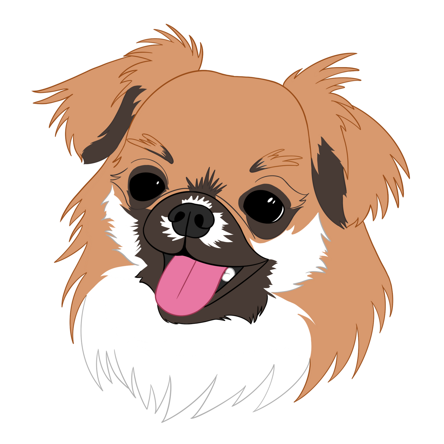 Flat Colors - Pupper - Garrus