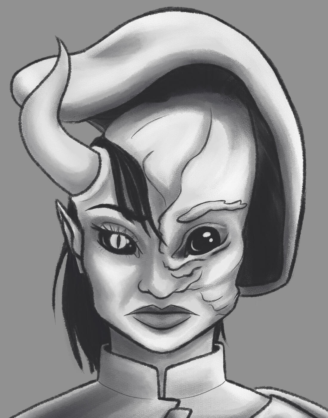 Sketch - Laccaria
